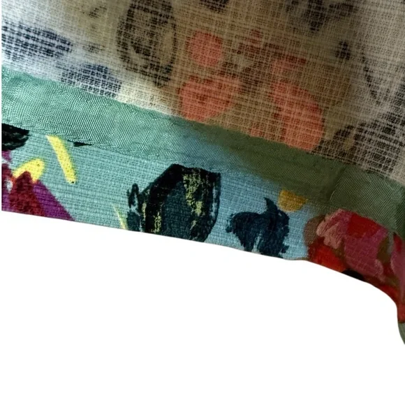 Cartonnier Anthropologie Floral High Waist Normcore Women's Shorts Sz M - Picture 4 of 10